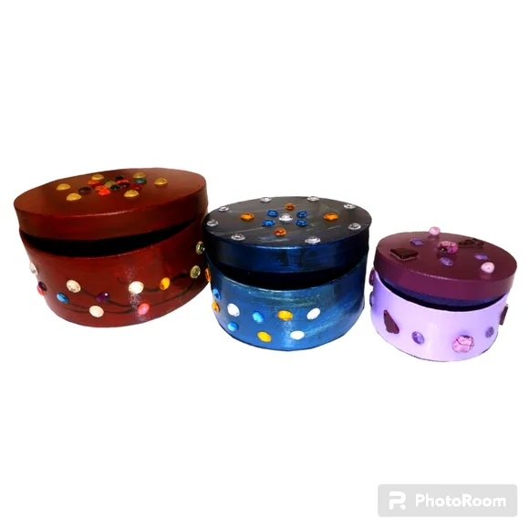 Handcraftered Storage Rounds - Picture 3 of 10